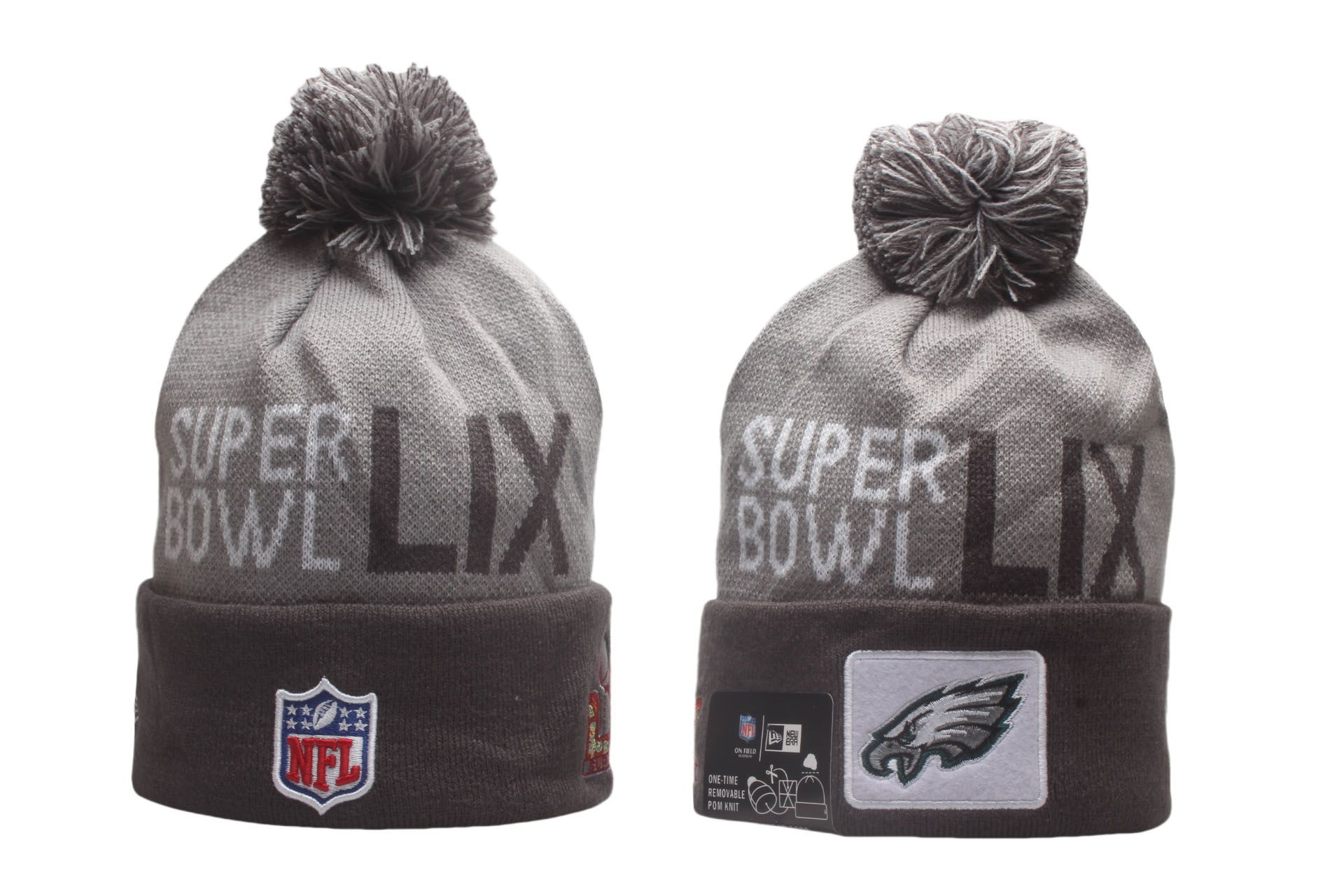Men Nike Philadelphia Eagles super bowl beanies->nfl hats->Sports Caps